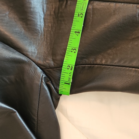 Bod And Christensen Couture  Classic Black Leather Jacket - Picture 8 of 9